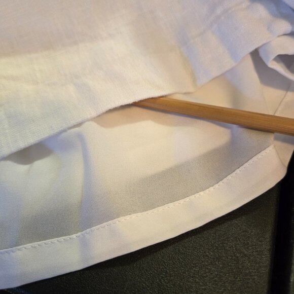 Liz Claiborne Women's NWT Linen Blend Wide Leg Fully Lined High Rise Pants - Picture 7 of 11